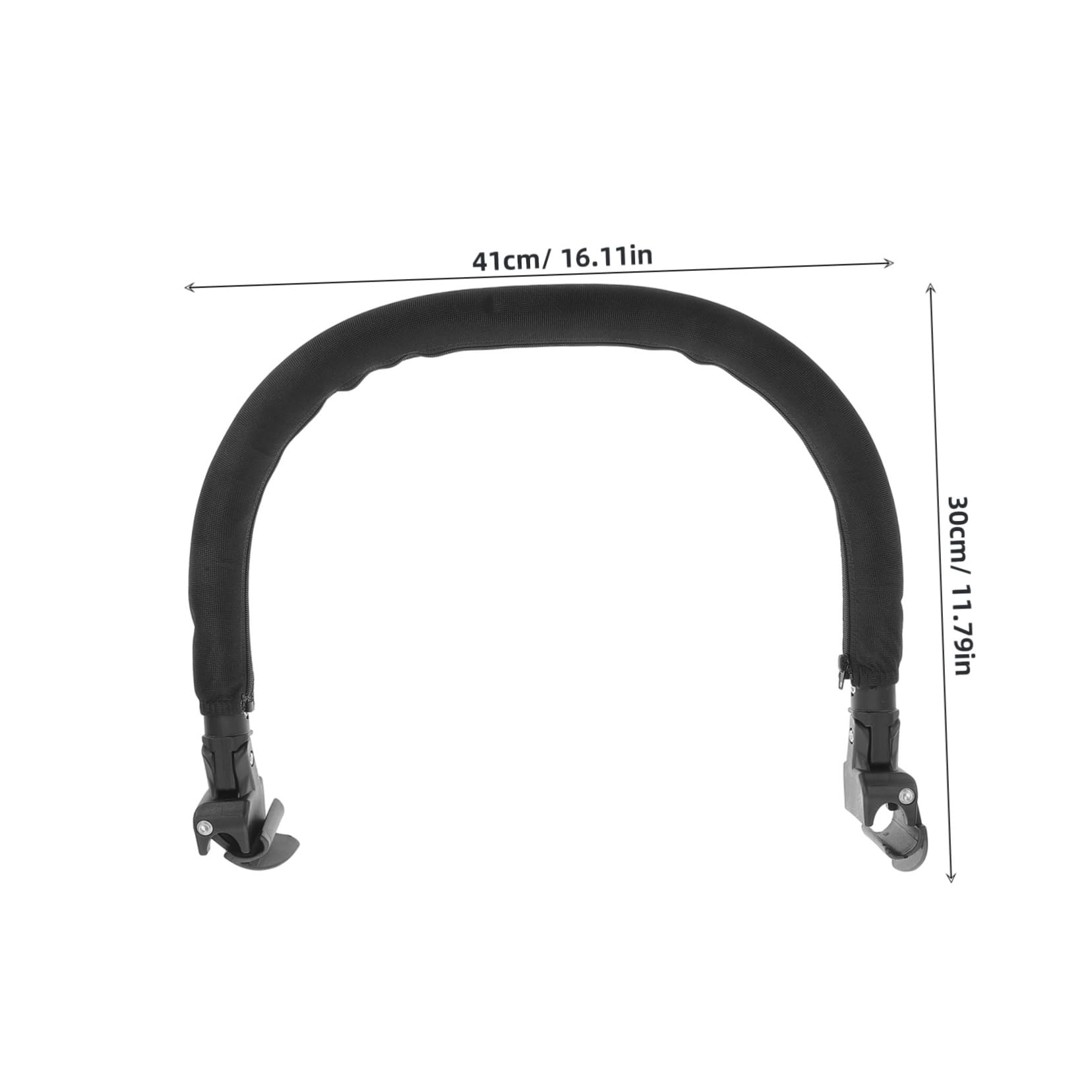 Kinderwagen Querstange als Armlehne und Griffverlängerung aus Metall