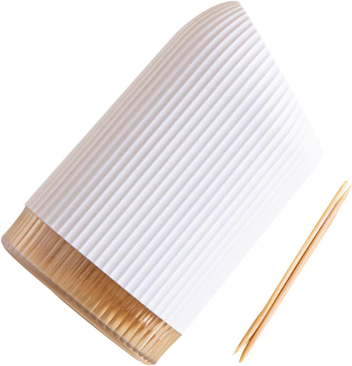 Luxshiny 3sets Toothpick Dispenser Toothpicks Convenient Plastic Holder for Easy Teeth Cleaning for Picnics and Gatherings