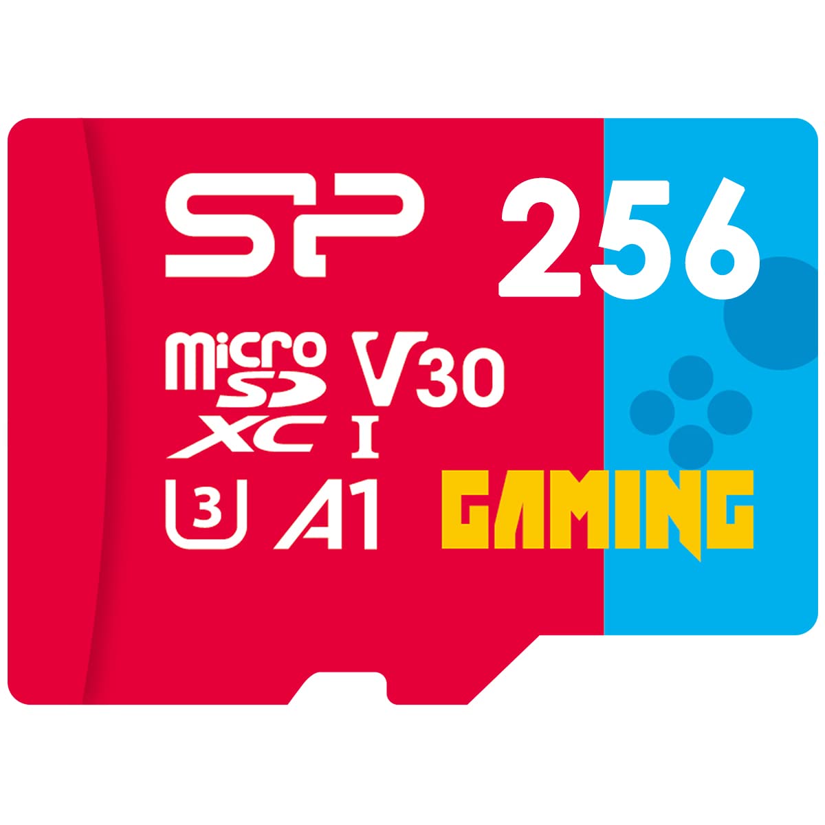 sp silicon power Silicon Power 256GB Gaming microSDXC UHS-I Micro SD Card with Adapter, Optimized for Mobile Games Apps Nintendo-Switch, Class 10 U3 V30 A1 MicroSD Memory Card, Superior Gaming Series-picture-30