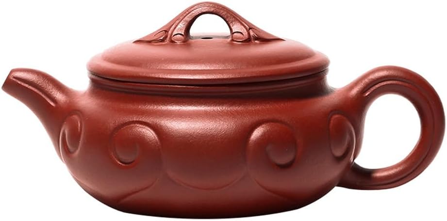 オフィス休憩用ティーケトル レトロ パープル クレイポット ホーム リビングルーム 手作りティーケトル