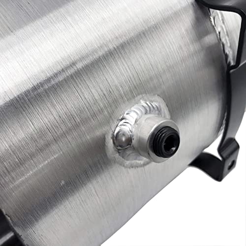 Jsd 2.5 Gallons 12" X8" Center Fill Spun Fuel Tank / Gas Tank 1/4 Npt For Go Cart #TOP4