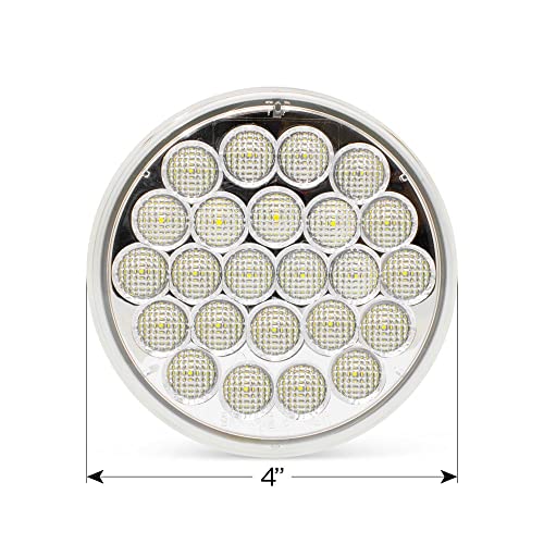 Luz de Reversa LED Redonda Pro LED 4" 24 LEDs Blanca miniatura 5