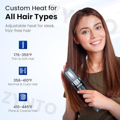 Image of ZYNTO 2025 Automatic Hair Split End Remover Machine Rechargeable 2-in-1 Splitend Pro Hair Cutter for FrizzyDry, Damaged,Broken,Curly Types,Ideal For Women Seeking Healthyhair Women Beauty Styling Tool New. (STANDARD) (ST-01)