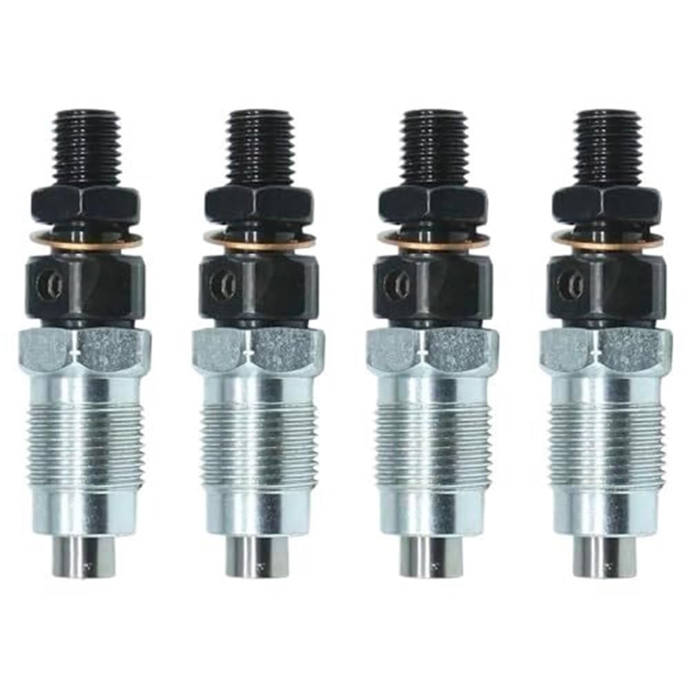 Iniettore carburante auto 4x Iniettori Di Carburante Per Motori Diesel, Comuni MM435-94101 093500-3840 Per L2E L3E S3L S4L S3L2 S4L2 S4S Ugello Iniettore