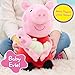 Peppa Pig Lil Friends Big Sis 11.5-inch Plush Stuffed Animal Featuring Baby Evie, Soft Toys for Fans, Girls, Preschoolers, Kids, Ages 3 and Up by Just Play