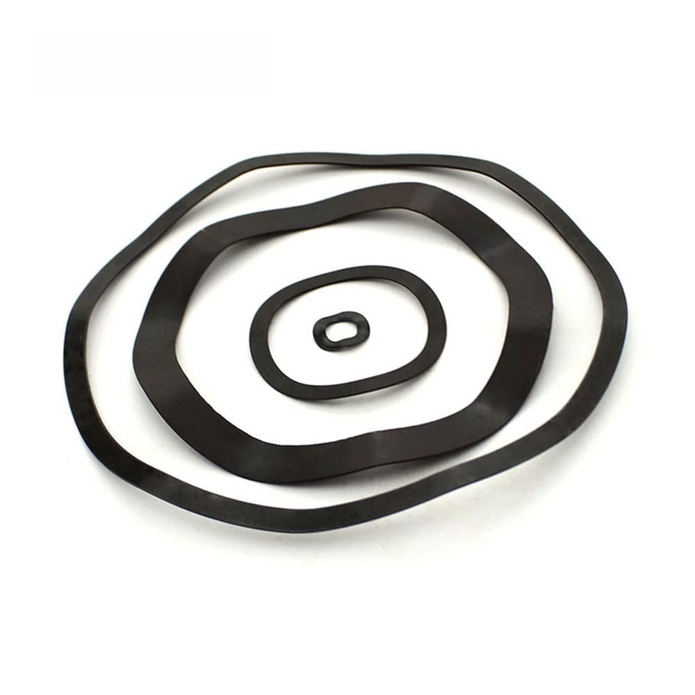 Arandelas elásticas, 10-50 piezas Junta de cresta onda tres ondas Arandela resorte arandela ondulada M3 M4 M5 M6 M8 M10 M12 M14 M16 M19 M21 M24 M27