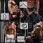 WNOEY LAT Pulldown Attachments, Cable Machine Attachment Gym Accessories, Cable Attachments for Gym, Home Gym Accessories - Image 4