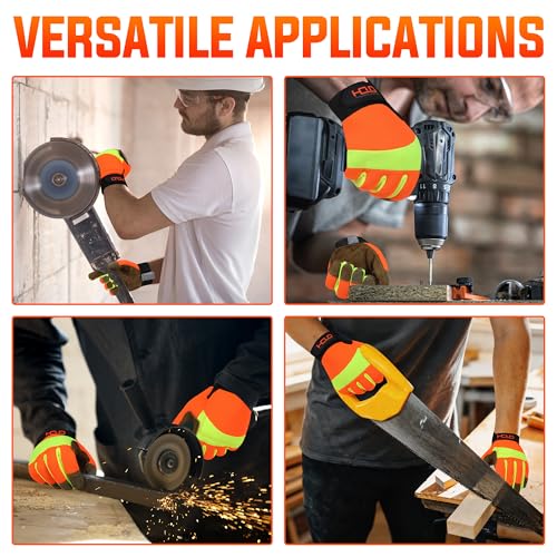 HANDLANDY Chainsaw Gloves Touchscreen