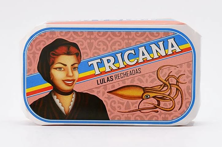 Tricana - Gourmet-Gefüllter Tintenfisch- 5er Pack (5 x 120 gr)