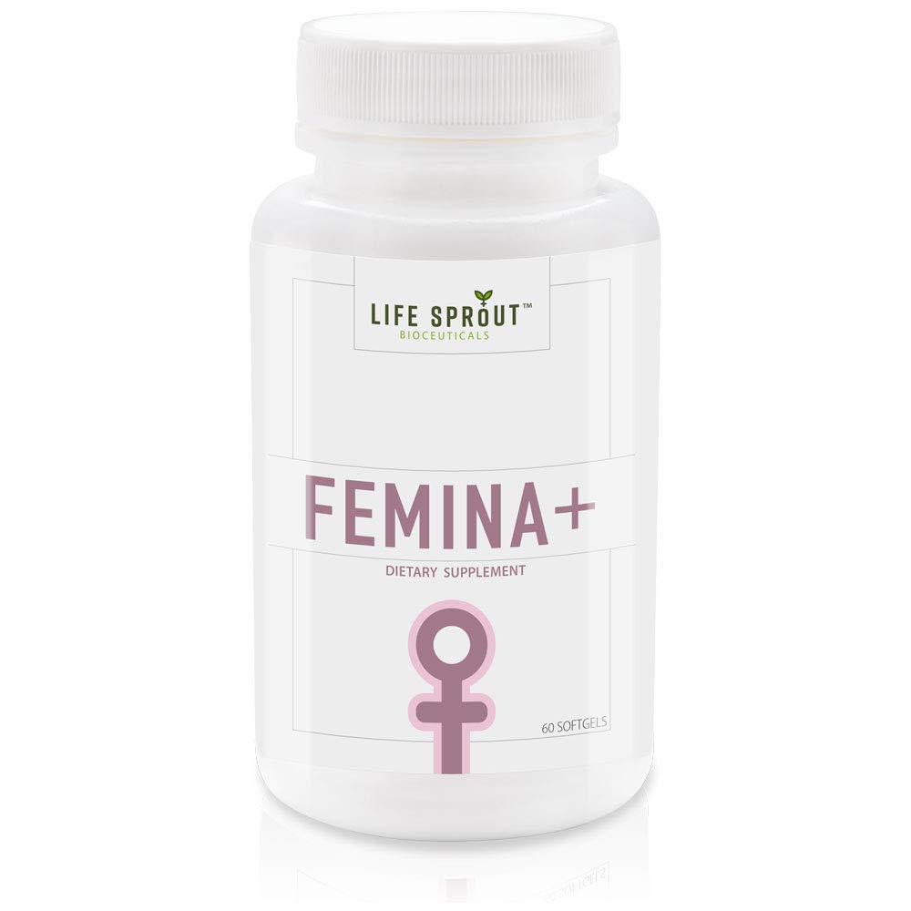 Femina + for Perimenopause and Menopause, with Black Cohosh - 60 Softgel Capsules
