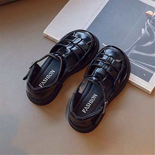 Girl's Shoe Ballet Ballerina Mary Jane Beach Sandals Princess Wedding Dress Woven Shoes For Girls Shoes Size 113