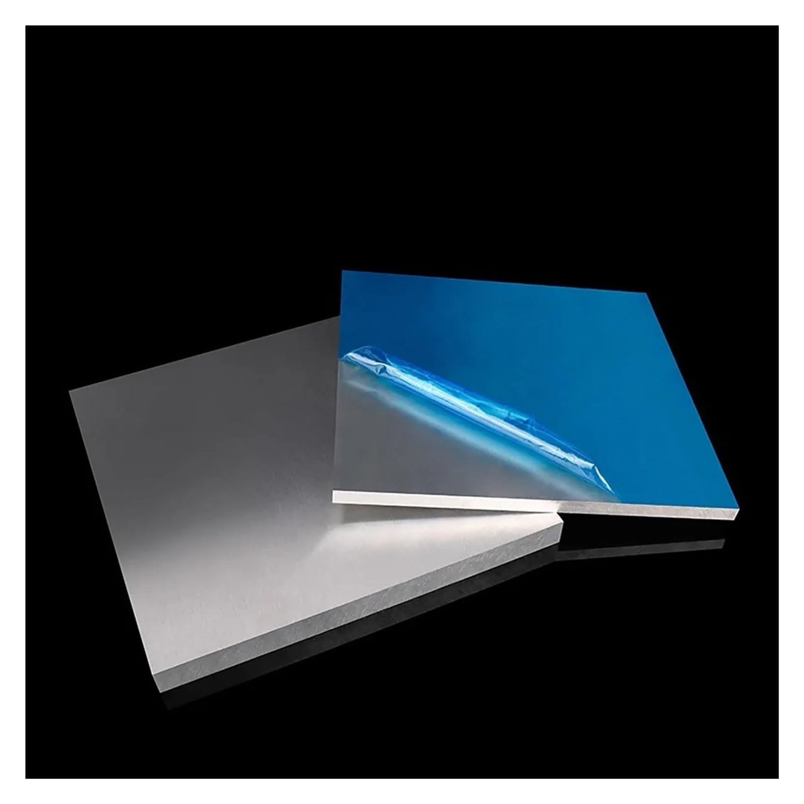 Płyta ze stopu aluminium 6061, blacha aluminiowa, rama dla majsterkowiczów, grubość płyty metalowej 0,5/2/3/4/5-15 mm (250 x 250 mm, grubość 6 mm 1 szt.)