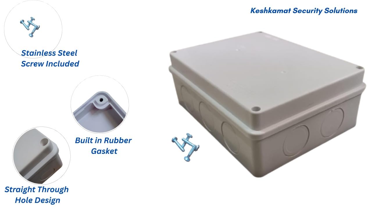ABS Junction Box (JJB-200) | IP65 Waterproof | 200x155x80 mm 4