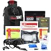 Premium Tactical Trauma IFAK Kit with Celox Hemostatic Granules, SOF Tourniquet and Pressure Bandage in Molle Pouch, Bleeding Control Kit (Black)