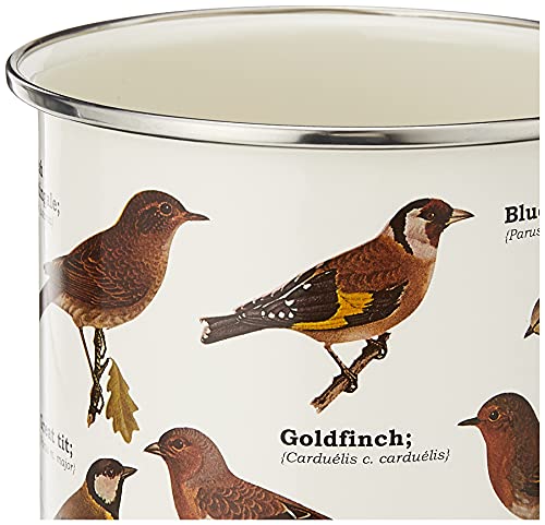 Gift Republic Garden Birds Enamel Mug, 1 Count (Pack Of 1), Multicolor, 450 Milliliters #TOP1