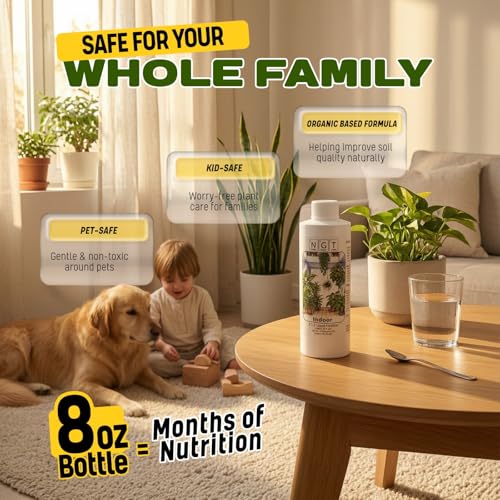 Abono líquido orgánico para plantas de interior 8 oz miniatura 4