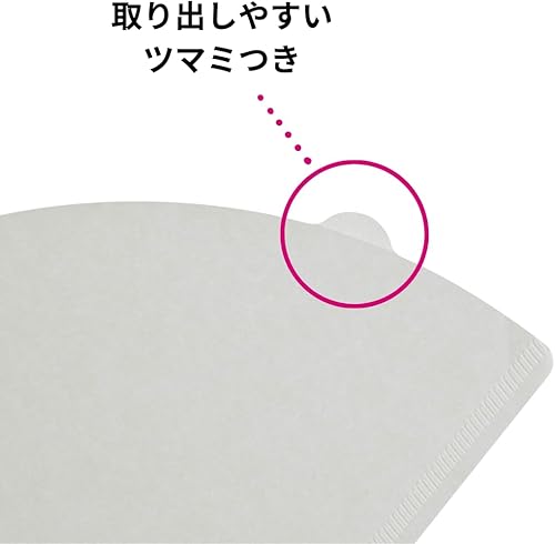 Miniatura 3 de Hario Pegasus Flat Bottom Filters, Size 03, White, 100ct