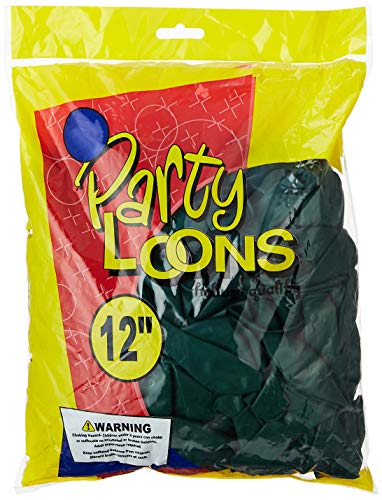 Balloons 12 Inch Crystal Emerald Green Latex Pkg/100