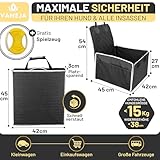 Hundeautositz fürs Auto – Sicher & wasserdicht – TÜV-geprüft – für kleine & mittlere Hunde