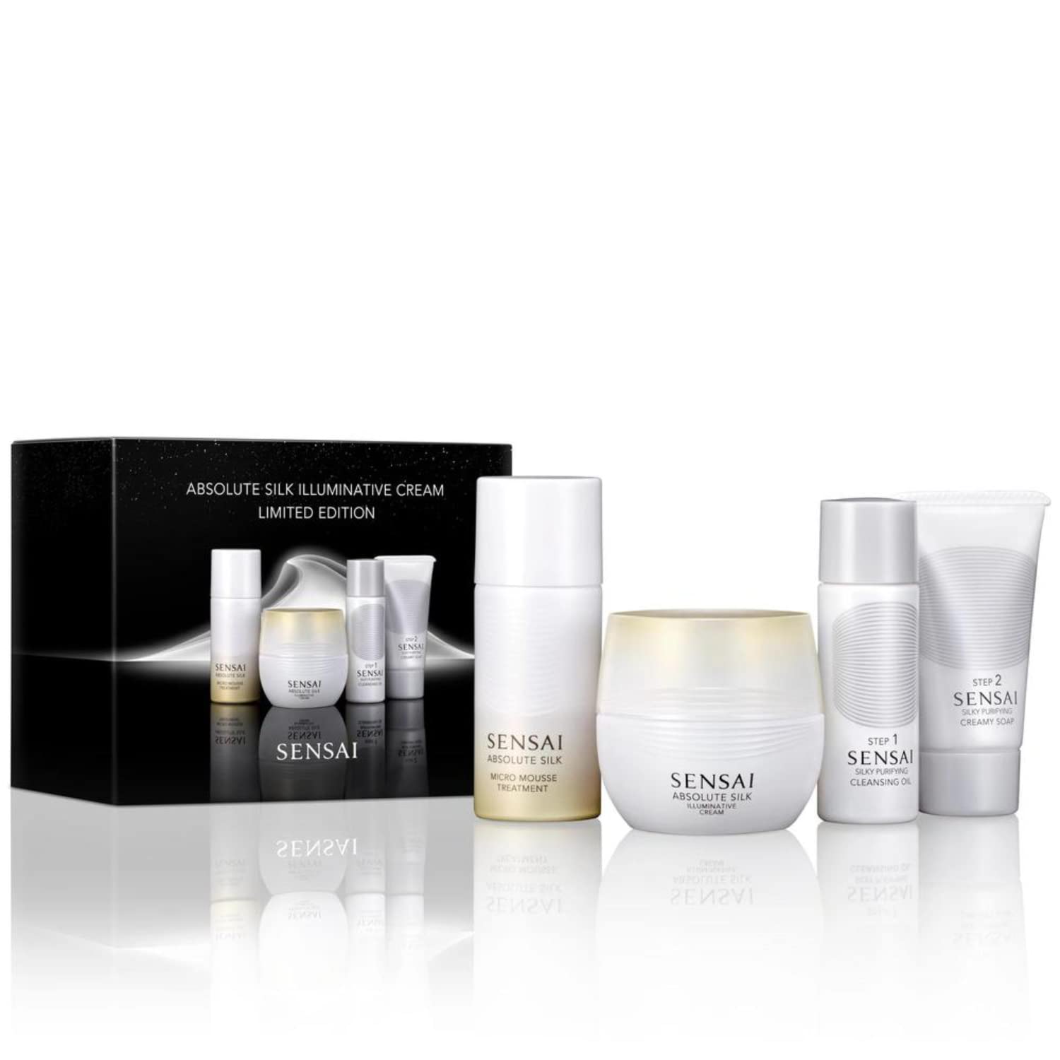 Estuche Sensai Absolute Silk Crème illuminative Édition limitée 40