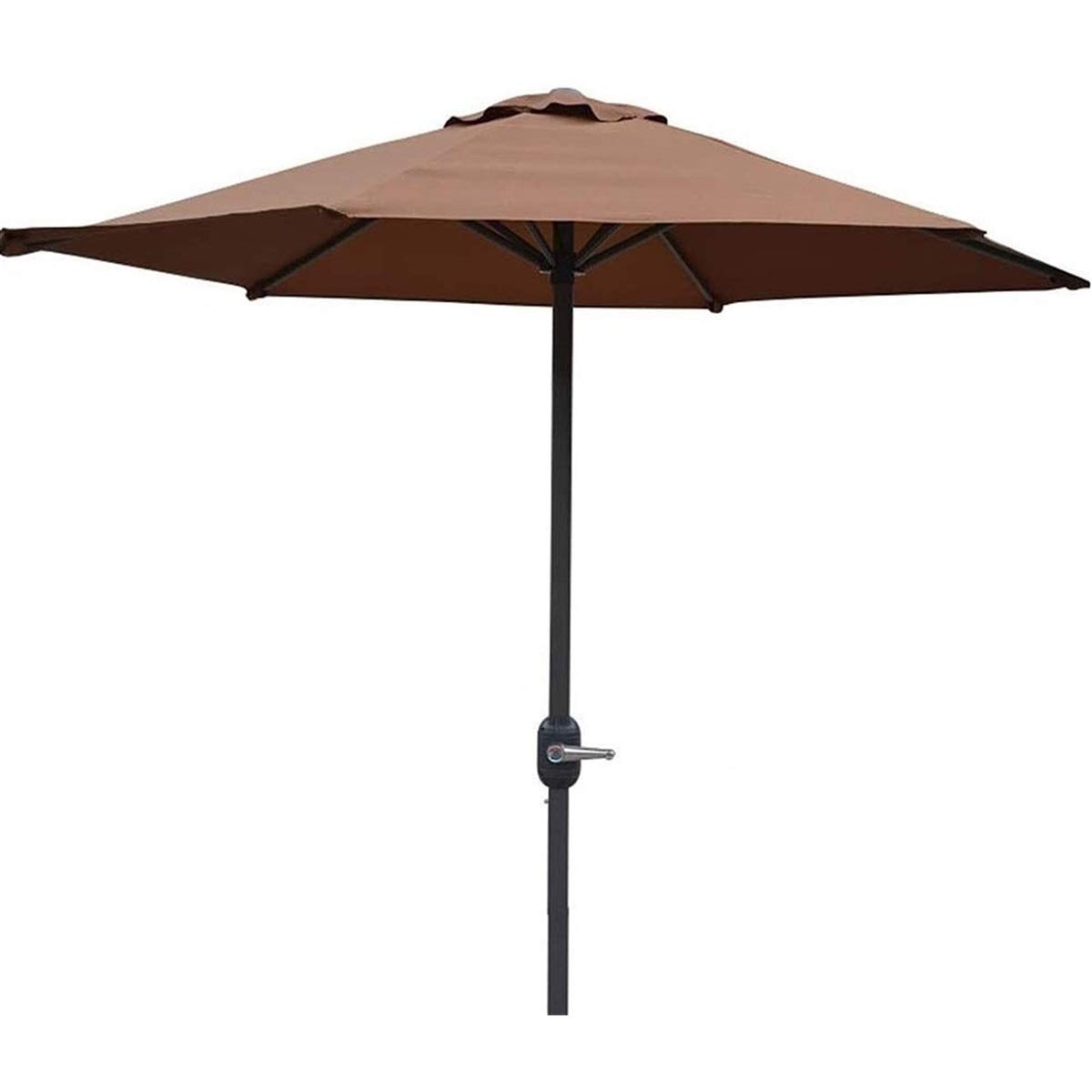 WDSOPK Parasols 2m Excellent Garden Parasol for Patio Backyard Pool, Outdoor Umbrella Sun Shade with Crank Handle, 40+ Protection