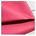 Tissu Simili Cuir Simili Cuir d'ameublement uni， pour travaux manuels, Patchwork, décorations, Red Rose, 1,38 x 2m