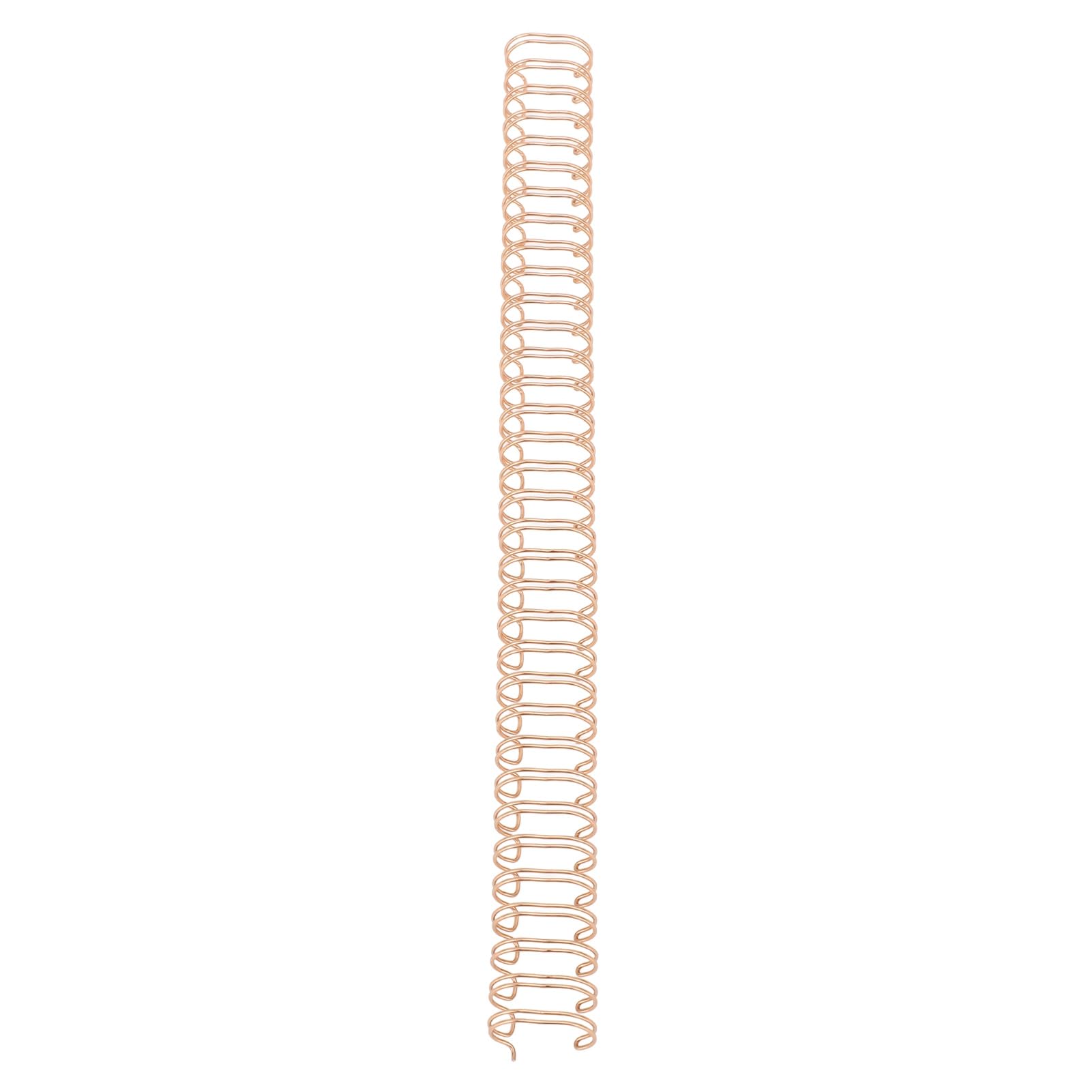 CHICIRIS Pojemność 120 Arkuszy 9/16 Cala Grzbiety z podwójną pętlą do Oprawiania Dokumentów, Raporty, Metalowe Spiralne Pierścienie do Oprawy do Materiałów Biurowych, 100 szt. Grzbiety do Oprawy