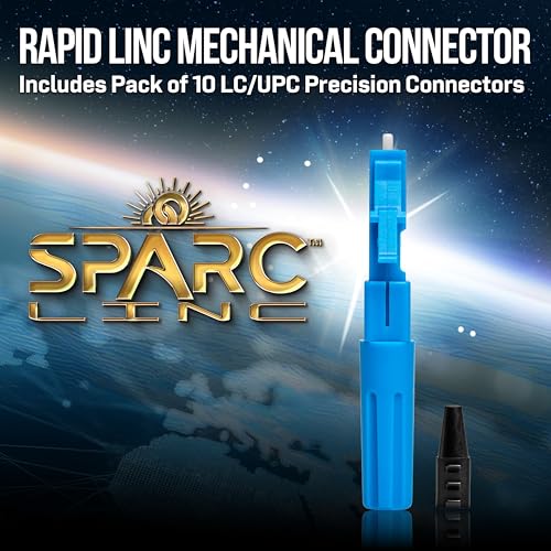 Connecteurs mécaniques LC/UPC Jonard Tools SRL-LCU/10 monomode pour fibre optique