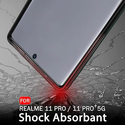 Image of TheGiftKart Sleek Back Cover Case for Realme 11 Pro / 11 Pro Plus 5G | Slim Fit Protective Design | Camera Protection Bump | Ultra Matte Soft Silicon Back Cover for Realme 11 Pro /Pro Plus (Black)