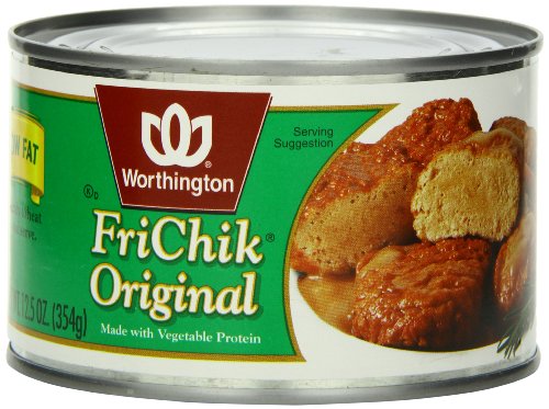Worthington Low Fat FriChik Original, 12.5-Ounce Cans (Pack of 12)