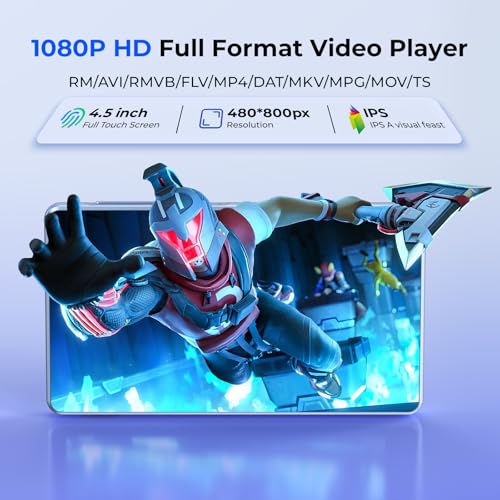 Image of 160GB MP3 Player with Bluetooth and WiFi, Android MP3 Player with Spotify, MP4 Player with 4.5-inch HD Touchscreen, Google Play, Amazon Music, Pandora,Player for Kids,Uninstall and Install app