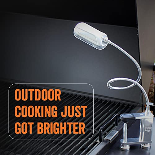 Yukon Glory YG-715 ™ Bright And Durable Magnetic Led Grill Light For Grilling And Bbq, Attaches Magnetically Or With Built In Clamp, Long Flexible Gooseneck thumb #6