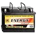 HR-ENERGY Batterie 12V 75Ah | High-Performance Langzeitbatterie für Solar, Caravan, Boot, Hobby & Freizeit