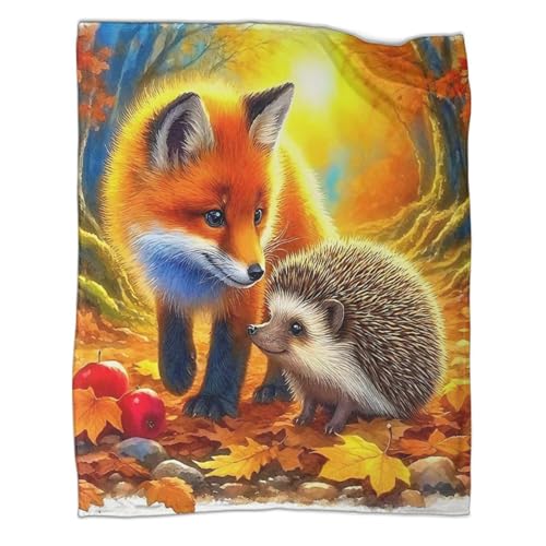Couverture hérisson 3D en microfibre 180x200 cm pour lit - 3