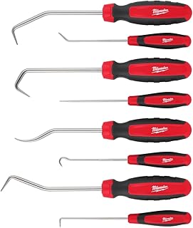 Milwaukee 電動工具 フック&ピック8点セット, 48229218