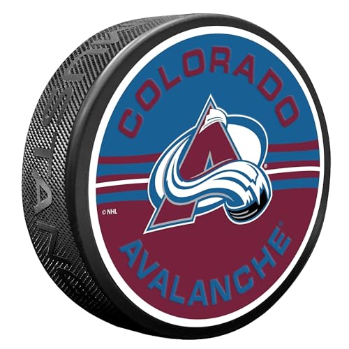 Sports Decor Colorado Avalanche Puck - Half & Half