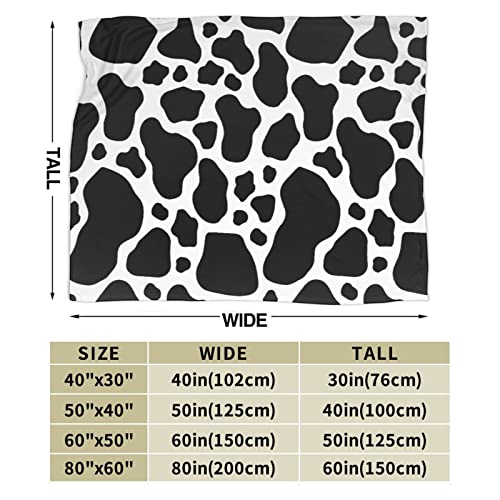 Cow Print Blankets And Throws, Cow Blanket For Adults, Cowhide Blanket For Girls, Cow Baby Blanket, Cow Print Stuff For Women, Highland Cow Decor For Bedroom, Soft Fleece Blanket For Women 40"X 50" #TOP3