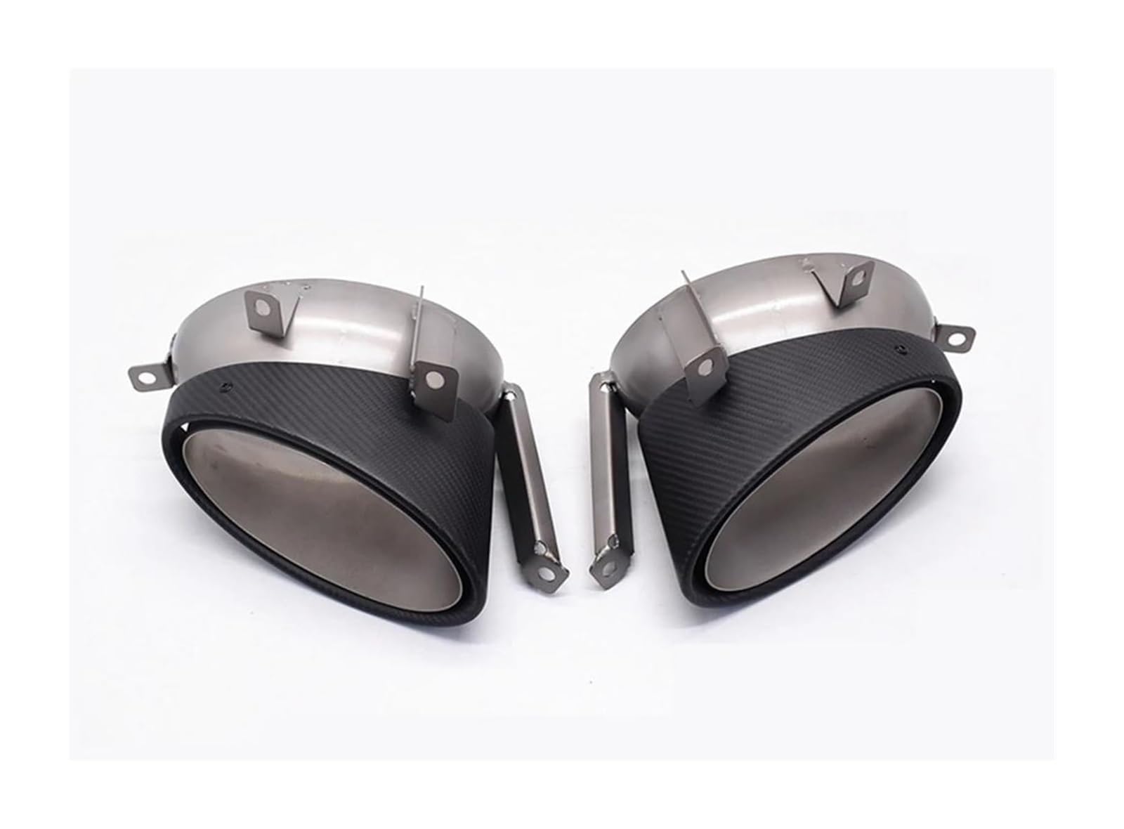 Tubo Escape Coche Para R8 2010 2011 2012 Silenciador De Punta Escape Tubos De Escape Salida De Ventilación Trasera De Coche Terminales Escape Tubo Para Extremo Escape