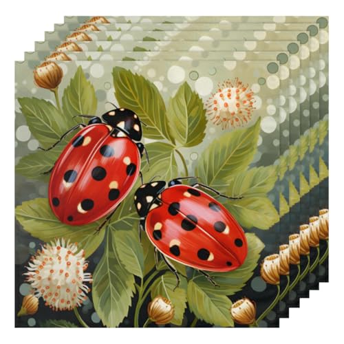 Servilletas de Tela Multicolor Set x6 50.5x50.5 cm miniatura 1