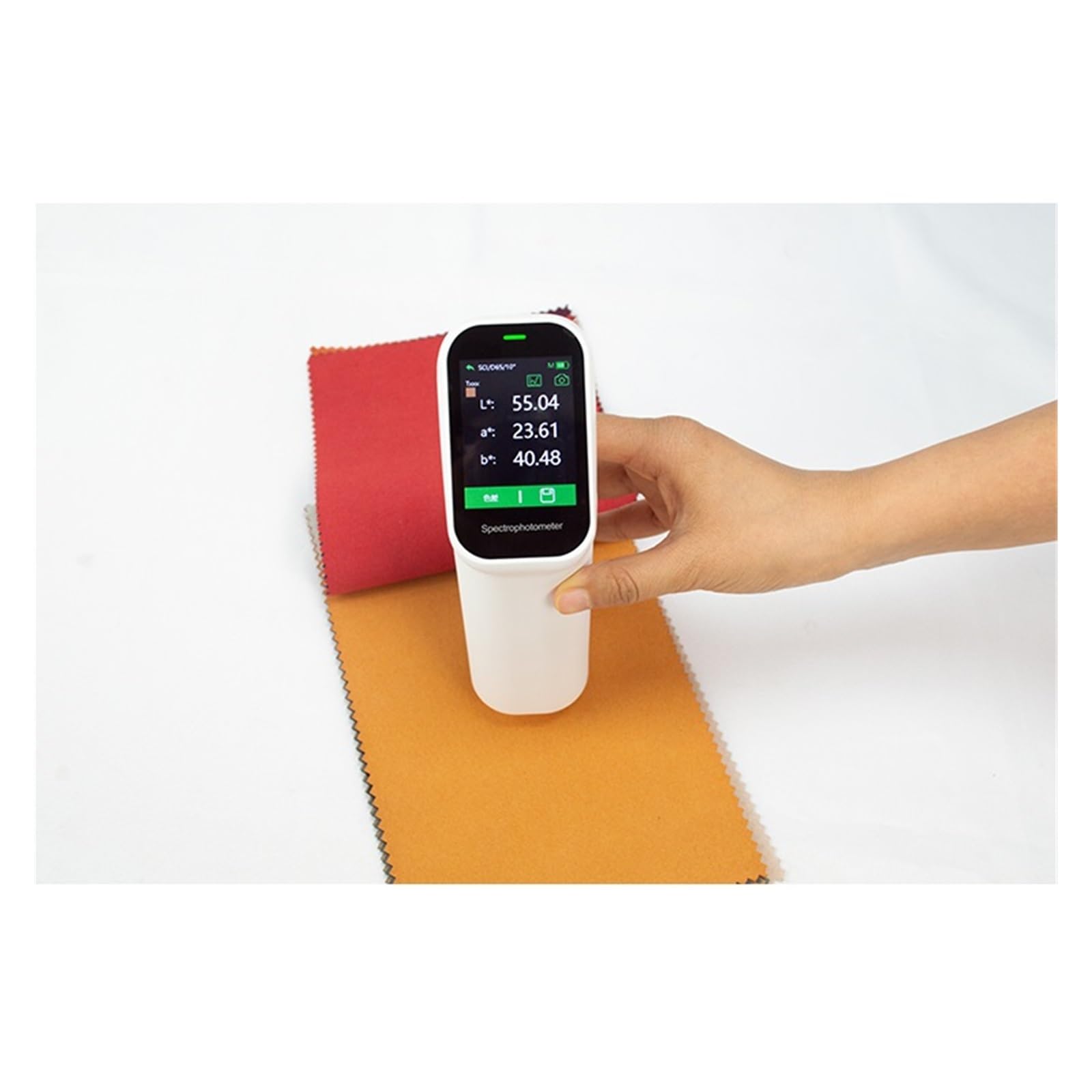 Soywim One Color Spectrometer, Spectrophotometer Ds-400 Portable Colorimeter Photoelectric Color Reader With Repetition Accuracy 0.03