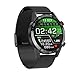 Produktbild LSQ Die Neueste Smartwatch Android IOS Unterstützt Bluetooth Anruf PPG + EKG-Intelligente Uhr Herren-IP68 wasserdichte Volle Touch/Kreis Sportuhr,B