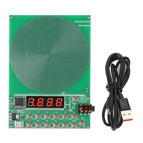 Générateur de Fréquence Schumann 7,83 Hz Générateur D'Impulsions de Résonance 0.01Hz~200000Hz Réglable Ultra Basse Fréquence pour le Sommeil la Relaxation et...