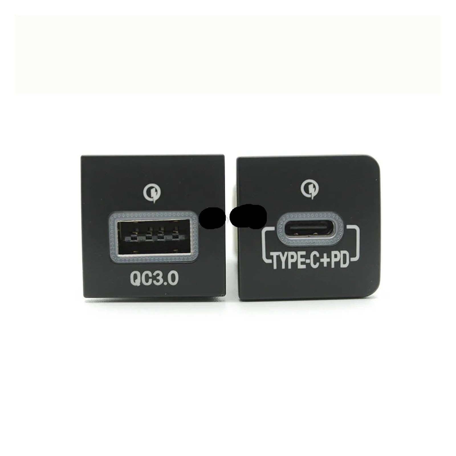 Adatto for VW Golf 6 MK6 Jetta 5MK6 Scirocco 2006-2012 Presa di Ricarica USB for Auto PD Ricarica Rapida QC3.0 PD Interfaccia USB Uso