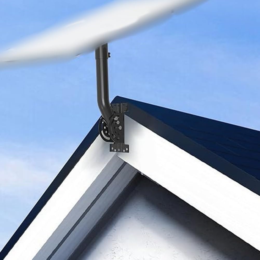Supporto Montaggio per starlink per Gen 3 in Lega Alluminio Supporto | Design anti- per vento, fissaggio per sicuro, niente vibrazioni, esterno , protezione massima