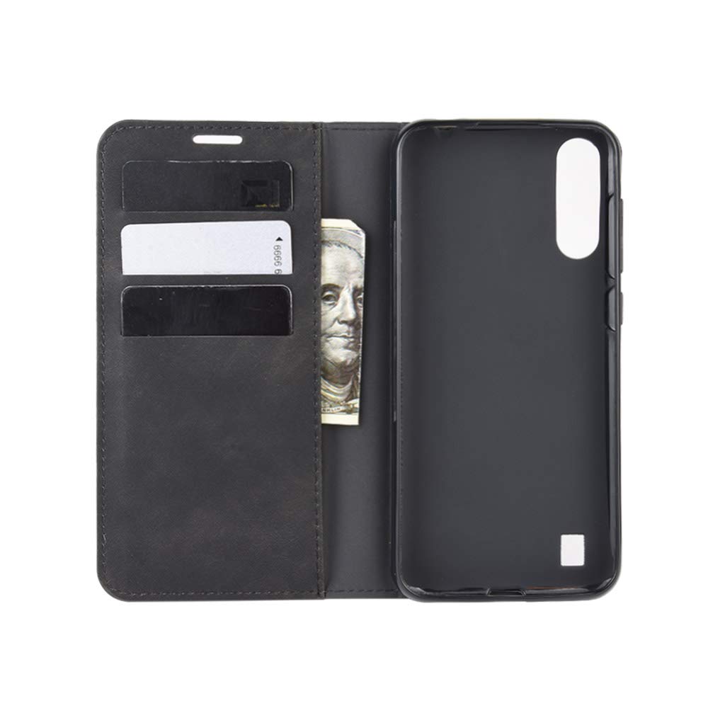 Custodia Cofi1453® A Portafoglio Con Magnetica Per ZTE Blade A7 2020 – Protezione Totale In Pelle PU E Silicone, Nero - 3