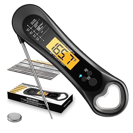 Digital Instant Meat Thermometer & Opener