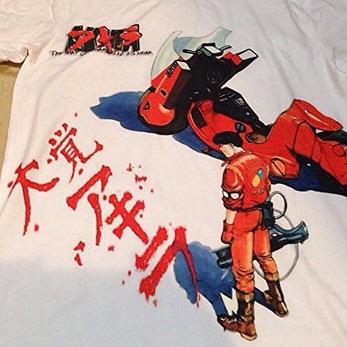 Amazon Akira 大友克洋 アキラ Tシャツ S M L Xl 大覚アキラ アニメ 映画 漫画 ホラー Sf 攻殻機動隊 Tシャツ カットソー 通販