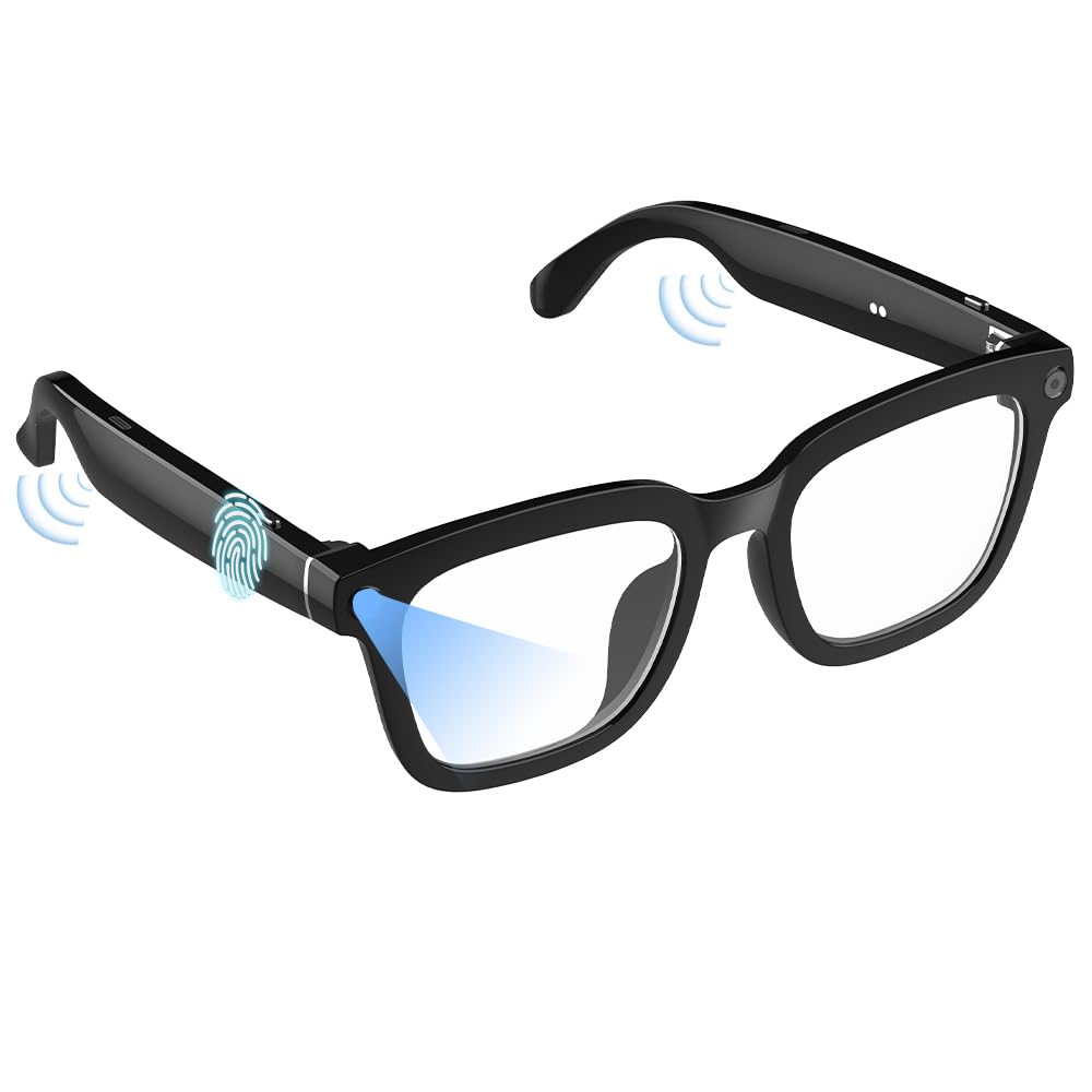 Faifxo Smart Glasses with Camera 2k,Polarized Sunglasses Mens Smart-Sunglasses with Bluetooth,Ai image recognition-image-22