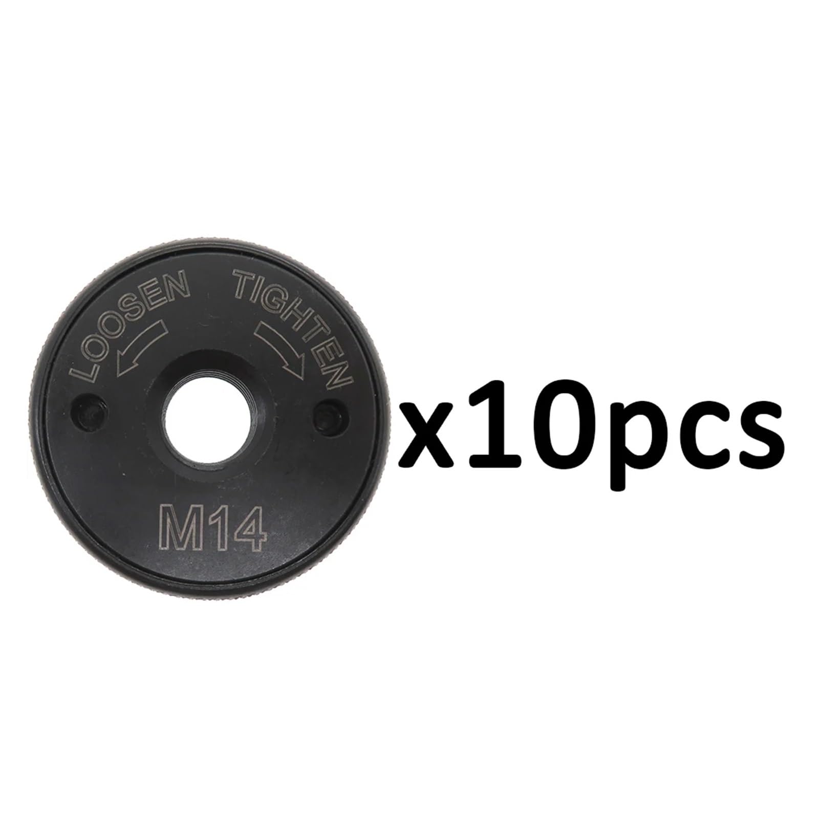 Nakrętka szybkiego montażu do szlifierki kątowej, Uchwyt talerzowy z nakrętką M14 do szlifierki 125-230 mm Szybkozłączka 50 mm Multicolor 2 szt.(F)