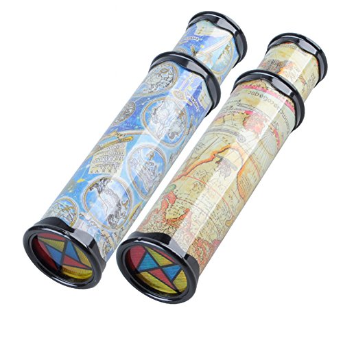 Zantec Caleidoscopio giratorio Magical Rotating Kaleidoscope Variable Interior Scene Toys para niños y adultos Grande 30 cm Cover